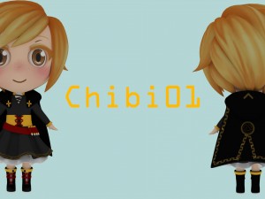 chibi01 Model 3D