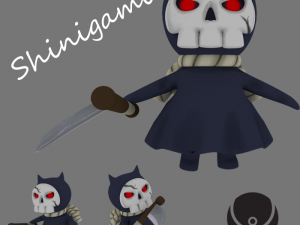 shinigami Modello 3D