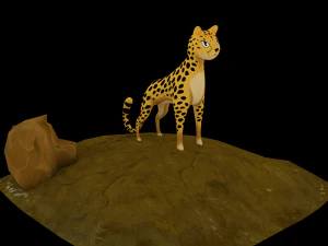 african animals 3D Model