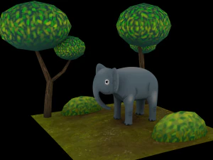 african animals 3D Model