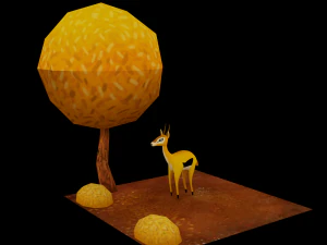 african animals 3D Model