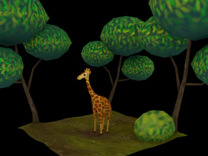 african animals 3D Model