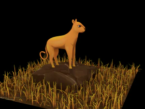 african animals 3D Model
