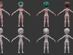 3d character 02 Modelo 3D