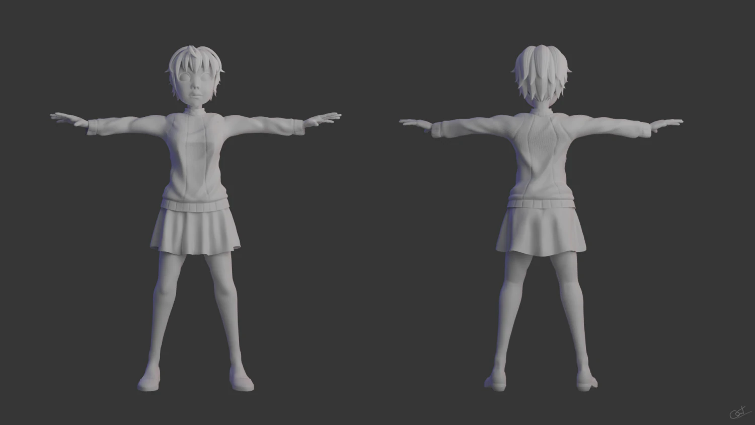 3d character 06 3D Model .c4d .max .obj .3ds .fbx .stl .blend 