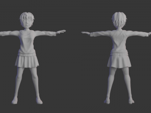 3d character 06 Model 3D