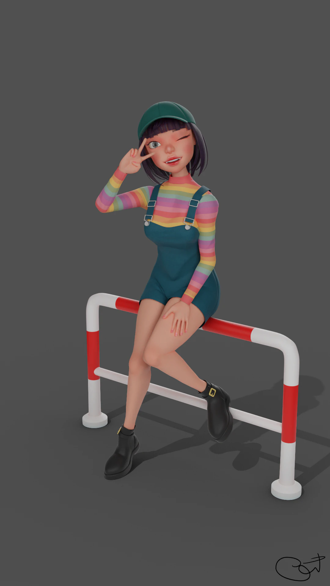 3d character 07 3D Model .c4d .max .obj .3ds .fbx .stl .blend 