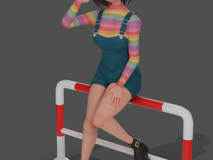 3d character 07 Model 3D