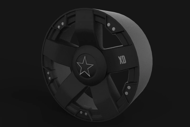 wheel xd series 3D Model .c4d .max .obj .3ds .fbx .stl .blend