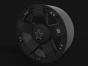 ホイールXDシリーズ 3Dモデル