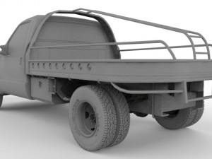 f-350 oldghost edition Model 3D