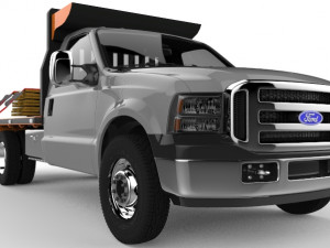 f-350 grey edition 3D Model