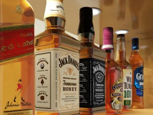 whiskey bar set 3D Model
