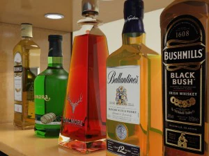 whiskey bar set 3D Model