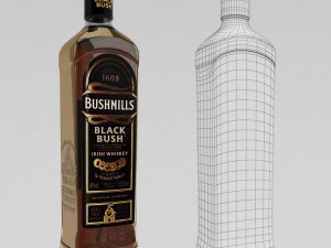 whiskey bar set 3D Модель