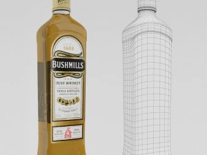 whiskey bar set 3D Model