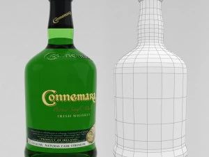 whiskey bar set 3D Model