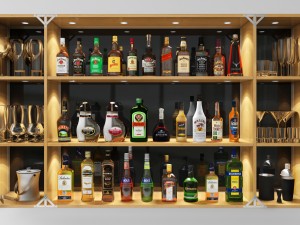 bar set grand 3D Model