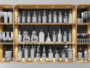 bar set grand 3D Model