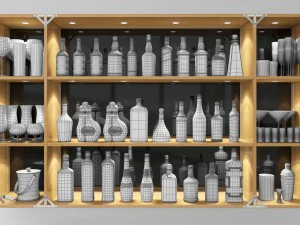 bar set grand 3D Model