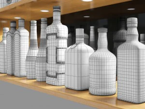bar set grand 3D Model