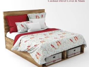 Scheunenbettw&auml;sche aus Keramik 3D Modell