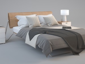 caccaro roule bed 3D Model