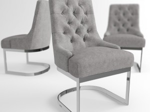 hoxton dinning chair 3D Model