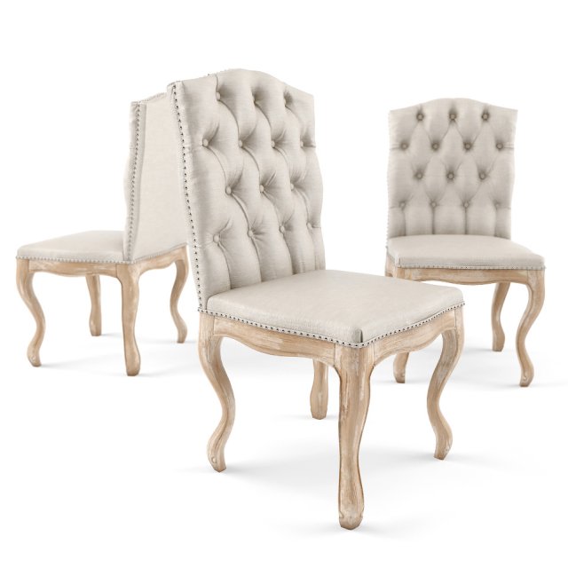 jolie dinning chair 3D Model .c4d .max .obj .3ds .fbx .stl .blend 