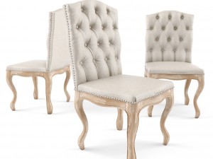jolie dinning chair 3D Model