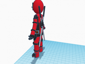 deadpool design Modèle 3D