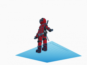 deadpool design Modèle 3D