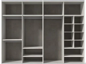 closet with mirror 3D Model