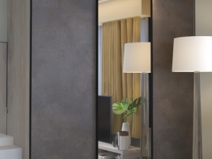 closet with mirror Modelo 3D