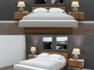 bedroom set 3D Model