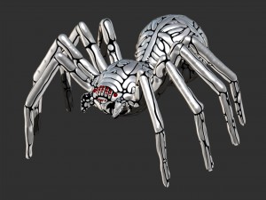 alien spider 3D-Modell