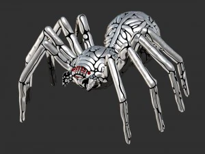 obcy pająk Model 3D