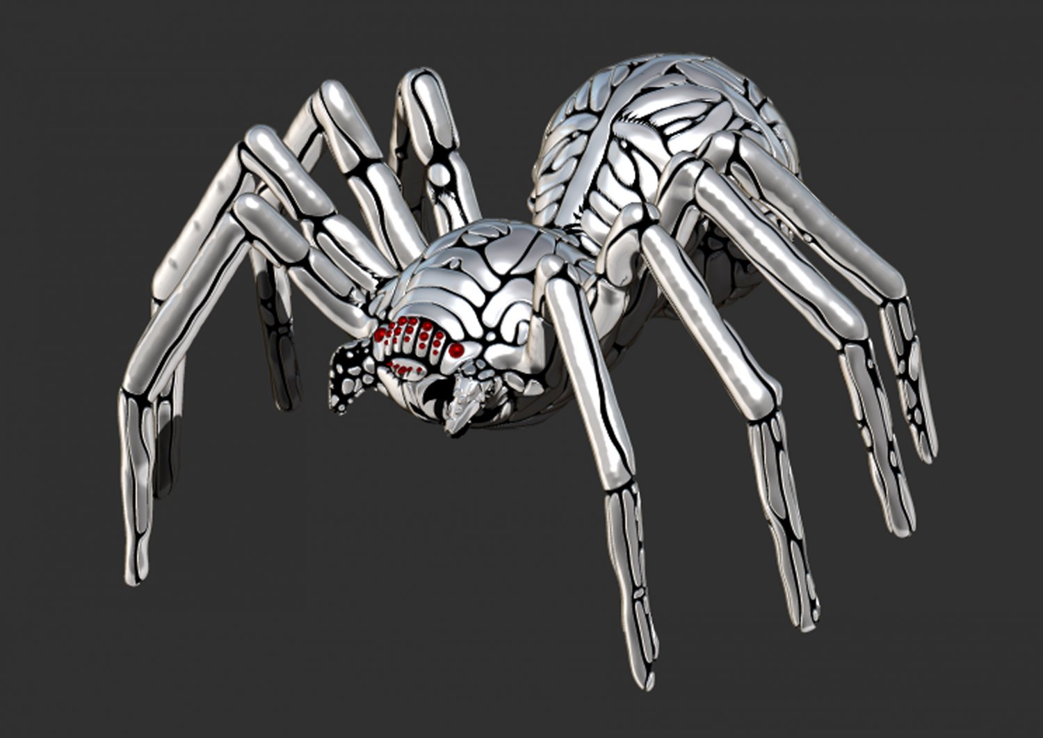 Паук 3.3 5. Ds3 Spider. Womp3d паук. Паук 3д модель. Паук 3d модель.
