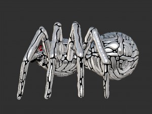 alien spider 3D 模型