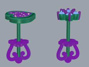 2 litle earrings 3D Принт Модель