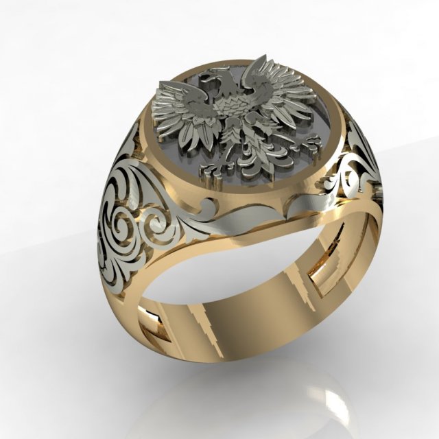 mens ring 3D Print Model .c4d .max .obj .3ds .fbx .stl .blend 