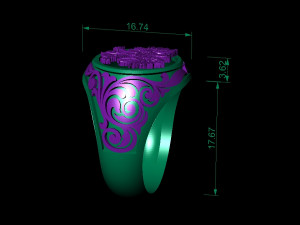 mens ring 3D Print Model