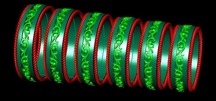 fashionable wedding ring 3D Model .c4d .max .obj .3ds .fbx .stl .blend