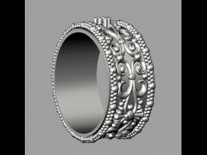fashion wedding ring Modèles 3D en vedette