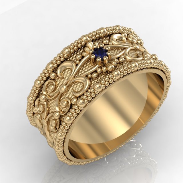 fashion wedding ring Modelo de impresión 3D .c4d .max .obj .3ds .fbx .stl .blend