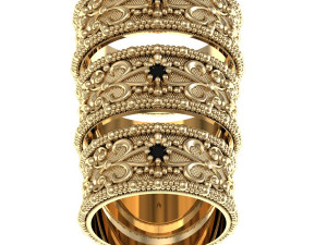 fashion wedding ring Modelo de impresión 3D