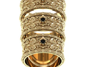 fashion wedding ring 3D Print Model