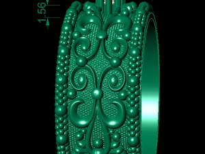 fashion wedding ring Modelo de impresión 3D