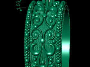 fashion wedding ring 3D Print Model