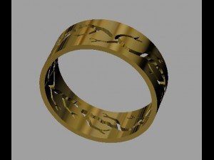 fashion wedding ring 3D 프린트 모델
